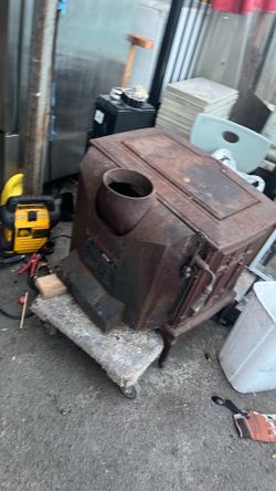 Antique wood fire stove