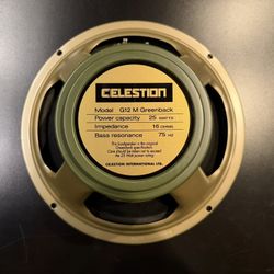 Celestion Greenback G12M 25