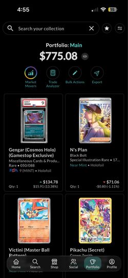 Pokemon card collection