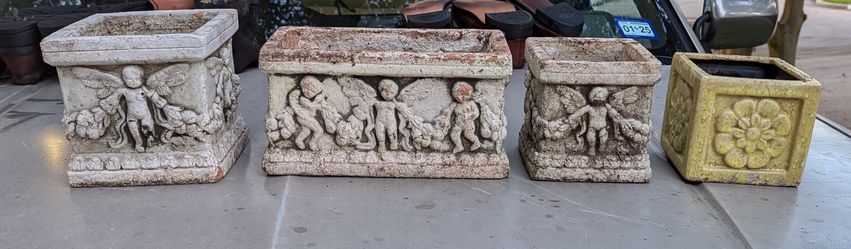 Terracotta Stone Planters
