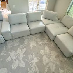 Sectional Sofa (Laf chair, wedege chaise Armless chair)