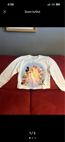 Mickey and friends pullover sweater