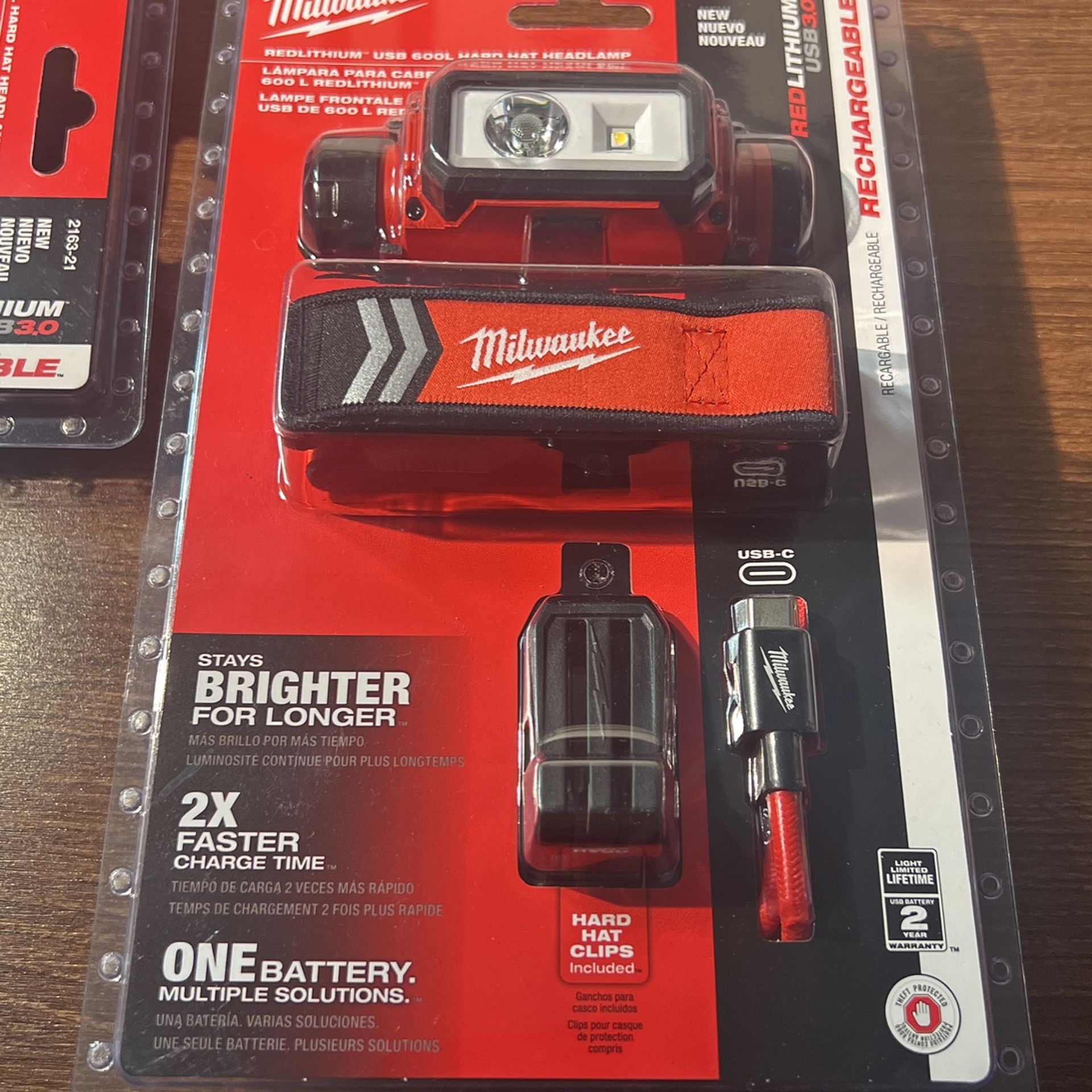 Milwakee USB 600l Headlamp