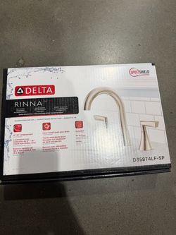 Delta Rinna Two-Handle Widespread Bathroom Faucet