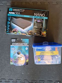 Saltwater fish tank supplies