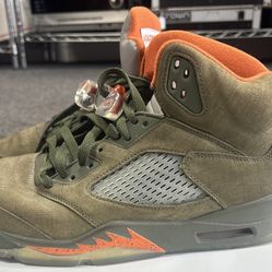 Size 11 - Air Jordan 5 Retro 2024 Olive