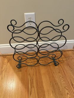 Beautiful Metal Wine Rack