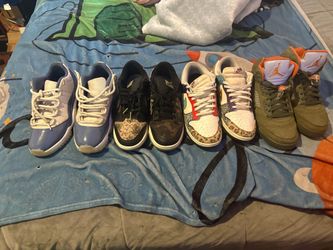 Jordan 11s lows 2/ 5s & dunks