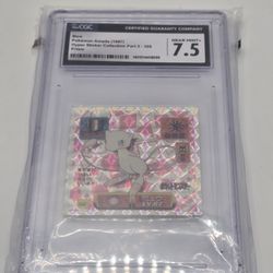 Mew Hyper Sticker Cgc 7.5 Grade
