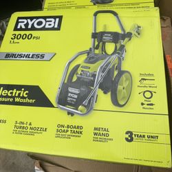 Ryobi New Ryobi 3000psi Pressure Washer