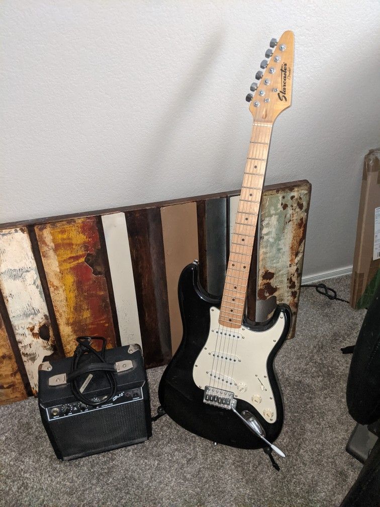 Fender Starcaster Electric Guitar W-Amp 