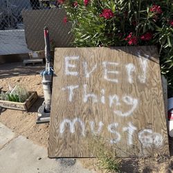 EVERYTHING MUST GO
