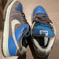 Nike SB Dunk Low Aqua Chalk Sz 9 2006 Air Jordan Supreme