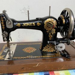 Jones Hand Crank Sewing Machine