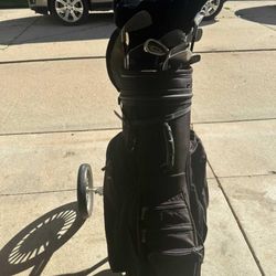 LE Affinity men’s golf set with golf bag and golf cart