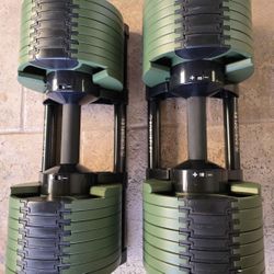 80lb Adjustable Dumbbells