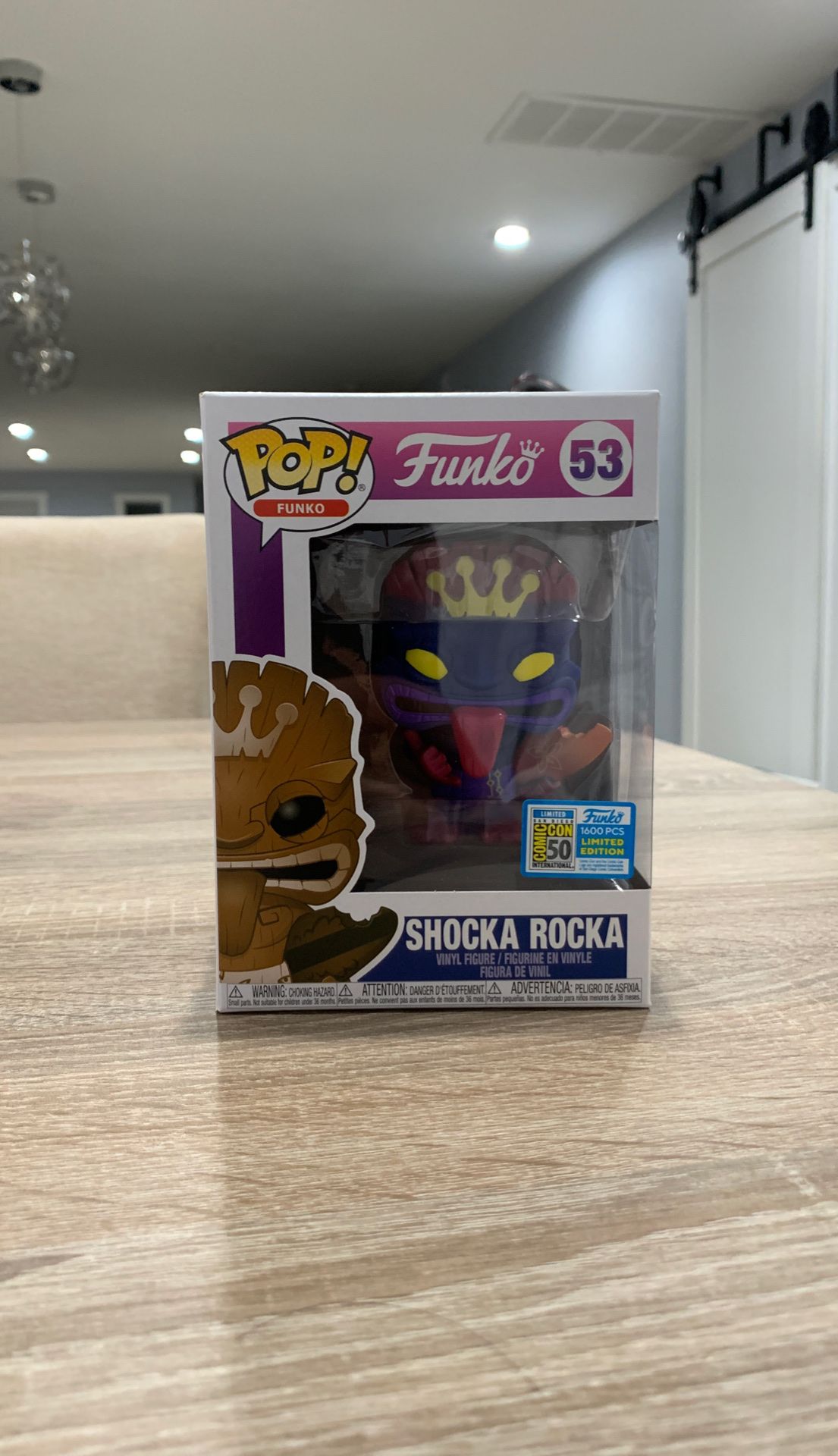 Shocka Rocka 1600 pcs SDCC limited edition funko pop