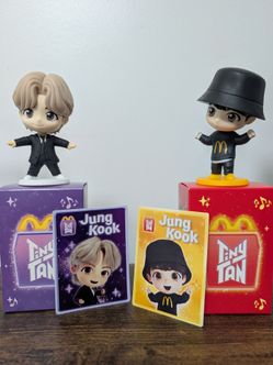 Mcdonalds Tiny Tan Happy Meal Toys (Jung Kook)