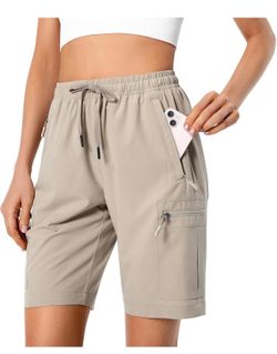 Women's Lightweight Hiking Cargo Shorts