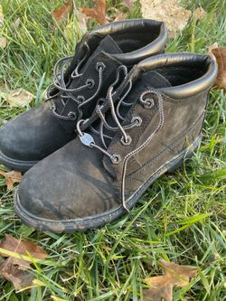 Black Nellie waterproof boots timbs