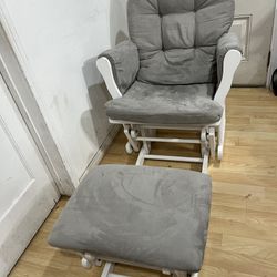 Rocker Slider Chair & Ottoman 