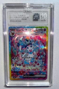 Pokemon Sylveon graded card