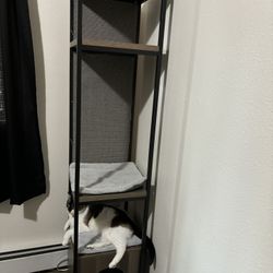 Cat Post - Metal & Wood