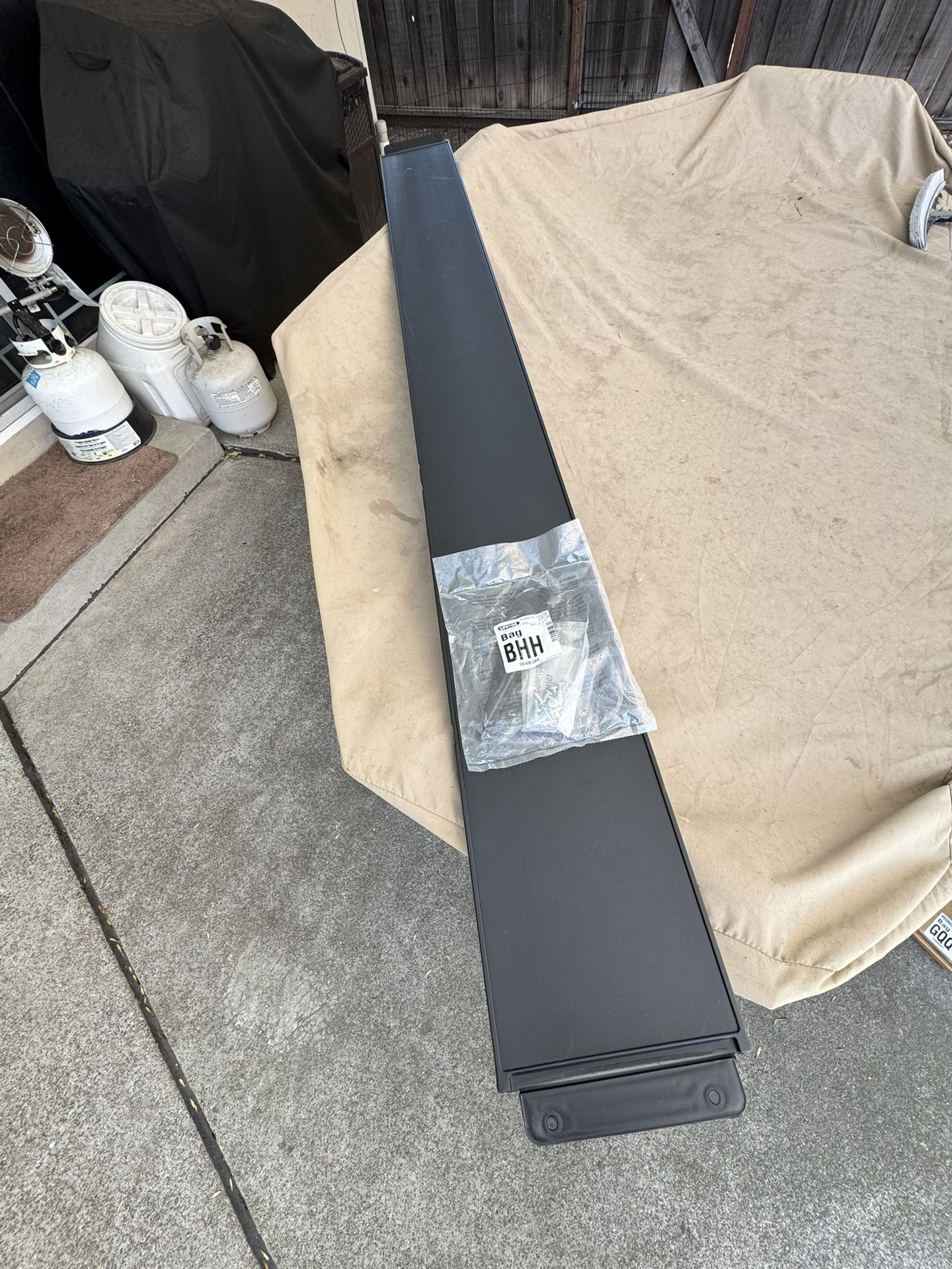Lifetime 8 Foot Shed Shelf With Brackets And Hardware - New!