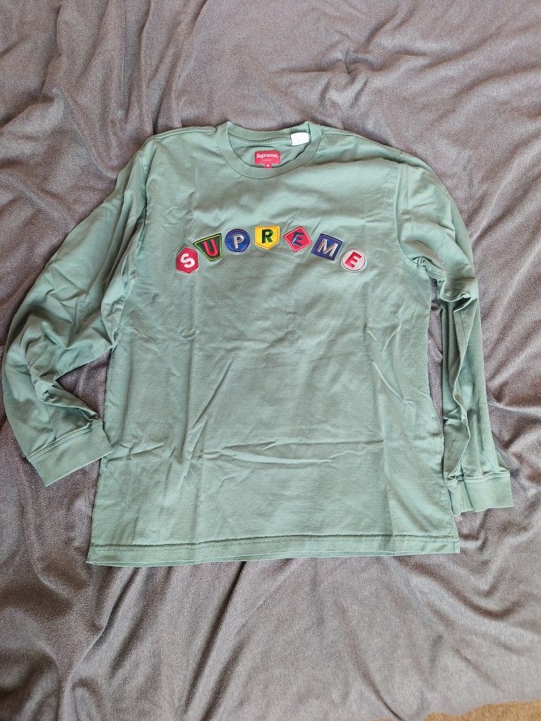 Supreme Long Sleeve Boxed Letters