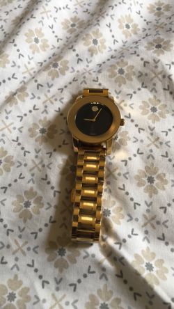 MOVADO BOLD STAINLESS STEEL WATCH -