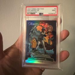 Ken Griffey Jr. Three and Two Downtown PSA 9