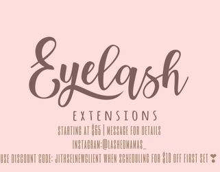Eyelash extensions