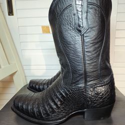 Cody James 1978 Mason Caiman Belly Western Boot Square Toe Men Sz 10.5 EE
