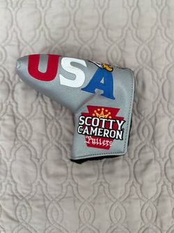 Scotty Cameron USA Eagle Mid-Mallet Putter Headcover – Gray – Rare