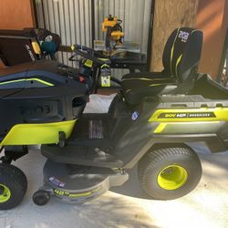 Ryobi Electric Lawn Tractor 80v  Brand New… Need Gone!