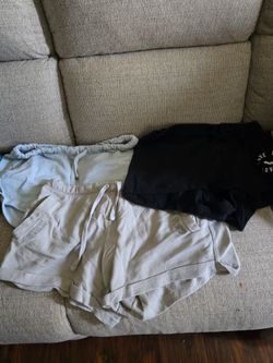 VS pink cotton shorts -,Large