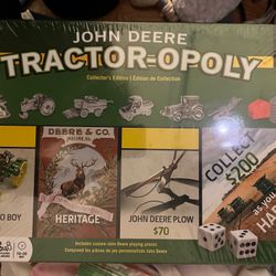 John Deere Tractor-Opoly Collector Board Game
