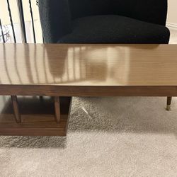 Mid Century Table/ Vintage Telephone Table/End Table/ Two Tier Step Up Table