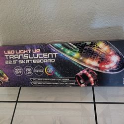 LED Translucent Skateboard 