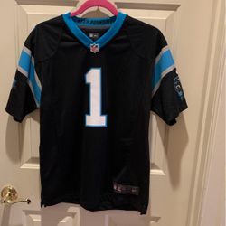 EUC Nike NFL Panthers Jersey - Size Jr. L