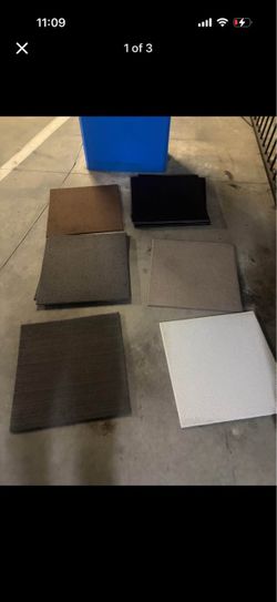 FREE Commercial Carpet Tiles – 70–80 Tiles – Must Take All
