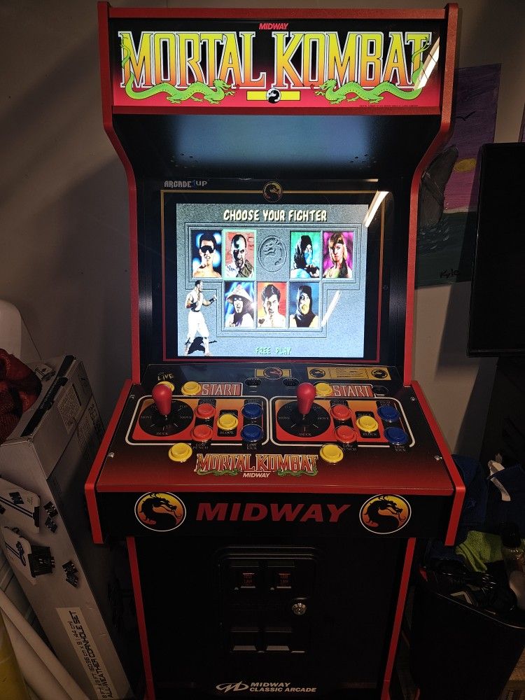 Mortal Combat Midway Classic Arcade Machine