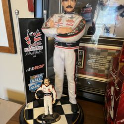 Numbered Dale Earnhardt NASCAR Hall of Fame Commemorative Statue