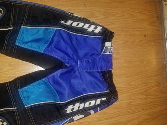 Thor motocross pants..size 22..fits 7 or 8 yrs old youth...great condition!