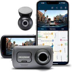 Nextbase 622GW Dash Cam Full 4K/30fps UHD Recording in Car DVR Camera- 140° Front- Wi-Fi, GPS, Bluetooth- Super Slow Motion @ 120fps