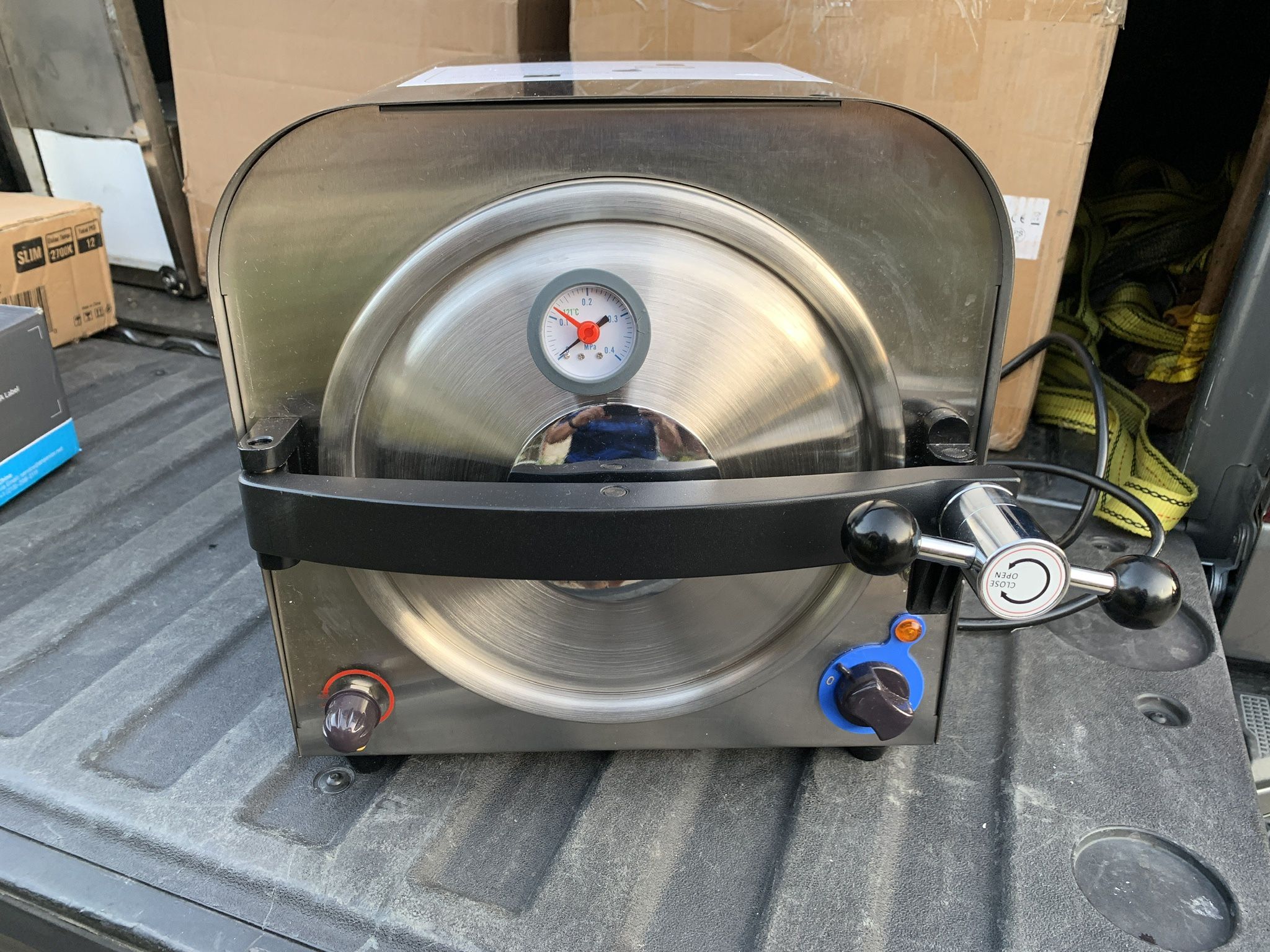14L High Pressure Steam Autoclave Sterilizer Box Medical Sterilization Equipment -TR250E