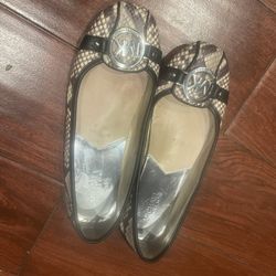 Michael Kors Women’s Flat Size 8 Snake Print