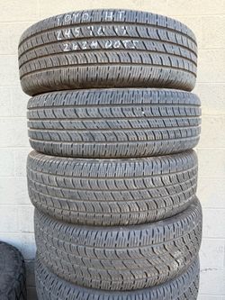 245/70/17 Toyo HT tires (2624 dots)