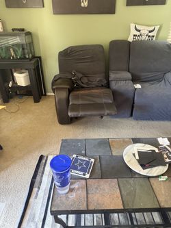 Leather recliners