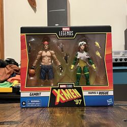 Marvel Legends Xmen 97 Gambit & Rogue